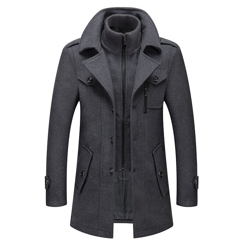 Abrigo Europeo Clásico para Hombre - VINNCI Store
