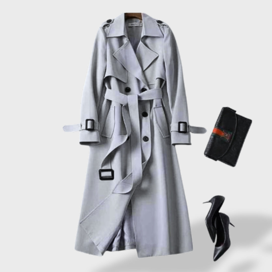 Gabardina Elegante para Mujer Clara