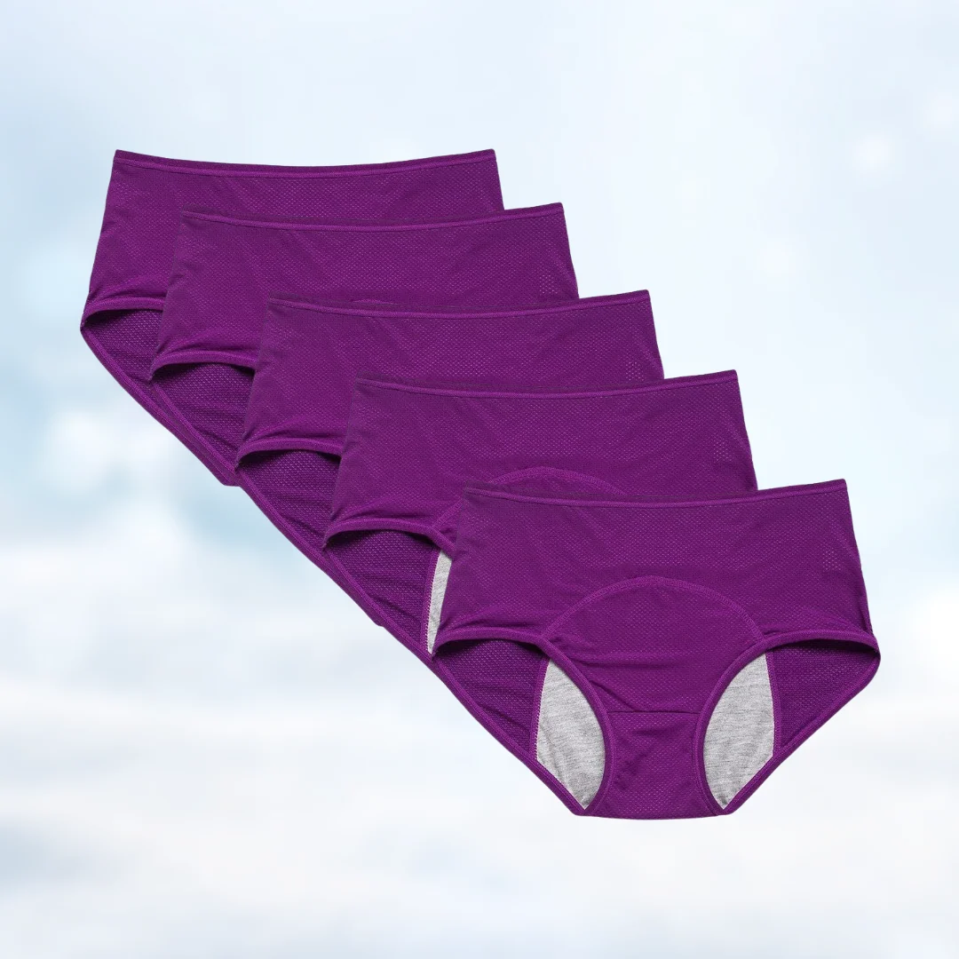 VitalDry | Ropa interior sin fugas (5 piezas)