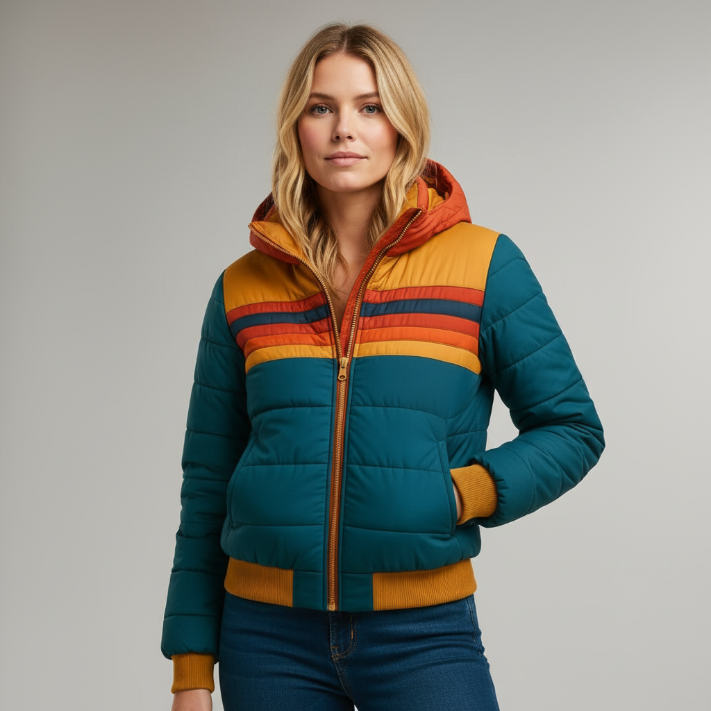 Chamarra Acolchada Cómoda para Mujer Mila